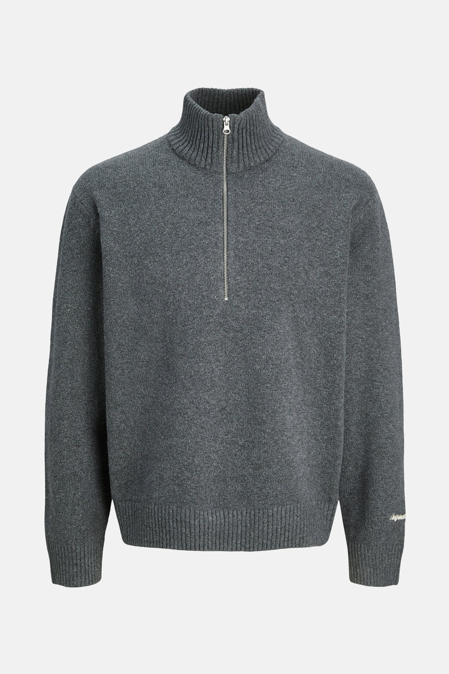 Pull à col rond - gris - ORIGINALS BY JACK & JONES