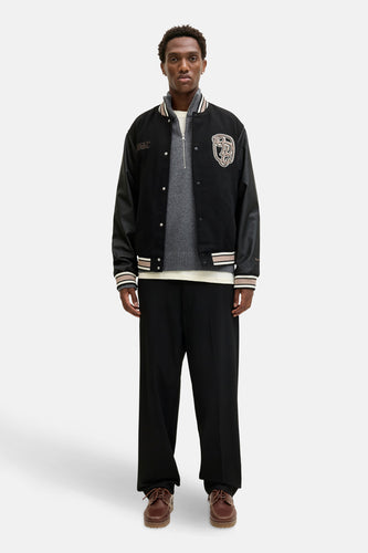 Pull à col rond - gris - ORIGINALS BY JACK & JONES