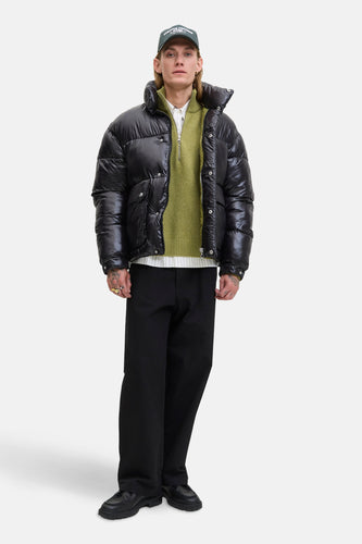 Pull à col rond - vert - ORIGINALS BY JACK & JONES