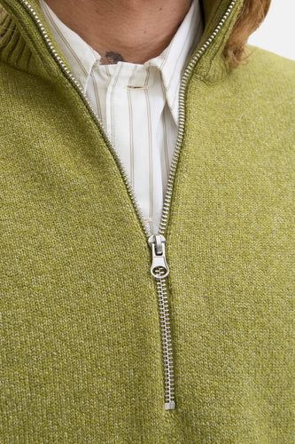 Pull à col rond - vert - ORIGINALS BY JACK & JONES