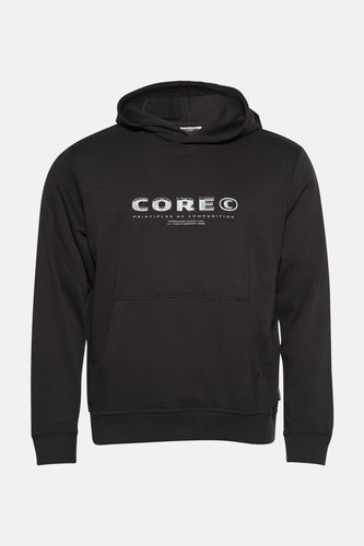 JCOSTANCE TEXT PRINT SWEAT HOOD