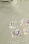 JCOSTANCE TEXT PRINT SWEAT HOOD