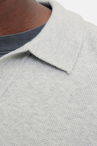 Pull à col en V - gris - CORE BY JACK & JONES