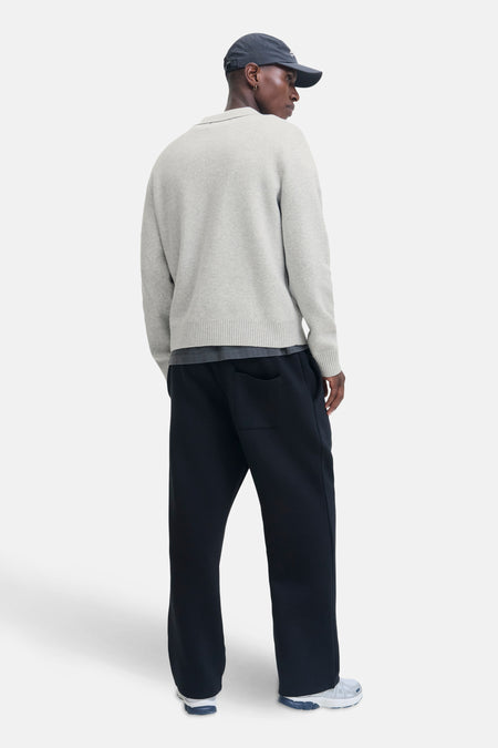 JCOCOVER KNIT SPLIT NECK POLO
