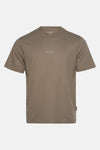 JCOSTANCE MINIMAL TEXT TEE SS CREW NECK