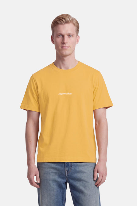 T-shirt (manches courtes) jaune - ORIGINALS BY JACK & JONES