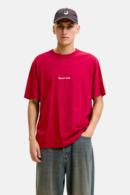 T-shirt (manches courtes) rouge - ORIGINALS BY JACK & JONES
