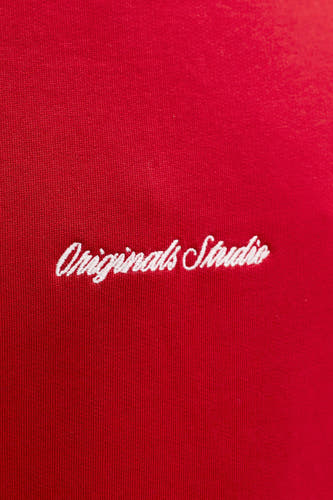 Sweat col O rouge - ORIGINALS BY JACK & JONES