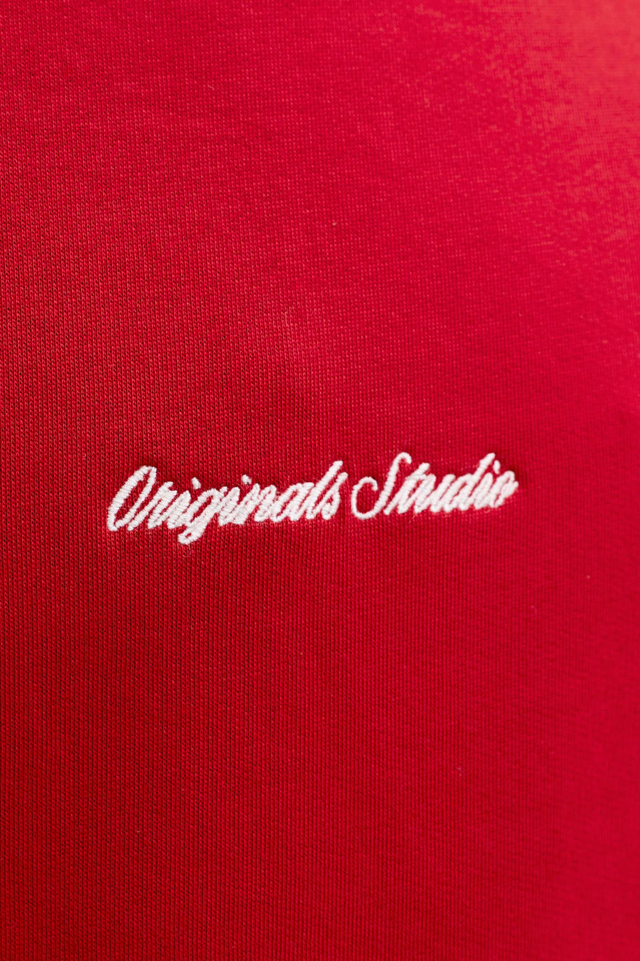 Sweat col O rouge - ORIGINALS BY JACK & JONES