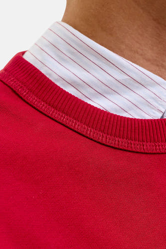 Sweat col O rouge - ORIGINALS BY JACK & JONES