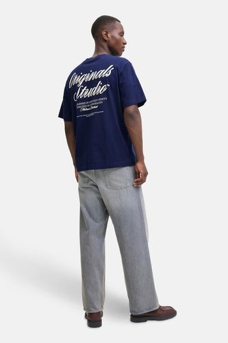 T-shirt à manches courtes - bleu - ORIGINALS BY JACK & JONES