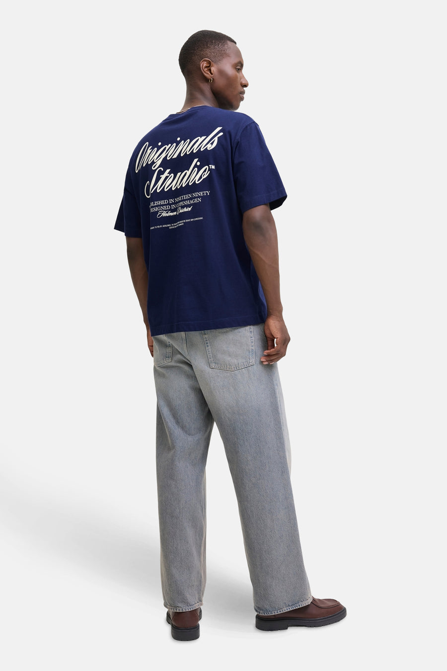 T-shirt à manches courtes - bleu - ORIGINALS BY JACK & JONES