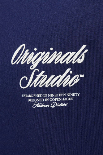 T-shirt à manches courtes - bleu - ORIGINALS BY JACK & JONES