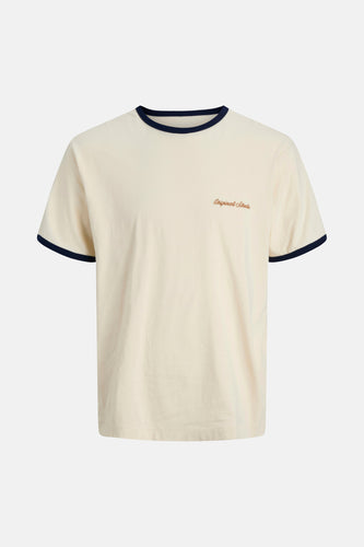 T-shirt à manches courtes - beige - ORIGINALS BY JACK & JONES