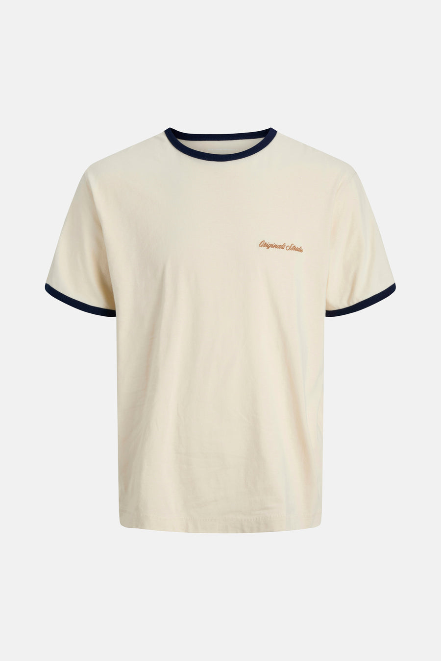 T-shirt à manches courtes - beige - ORIGINALS BY JACK & JONES