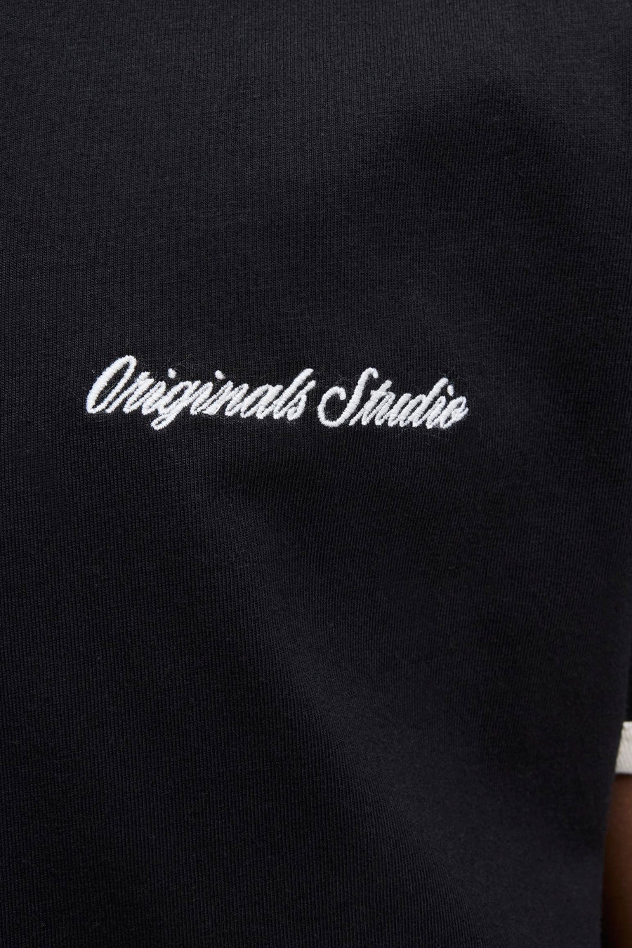 T-shirt à manches courtes - noir - ORIGINALS BY JACK & JONES