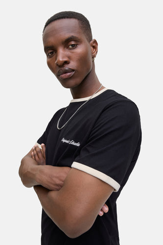 T-shirt à manches courtes - noir - ORIGINALS BY JACK & JONES