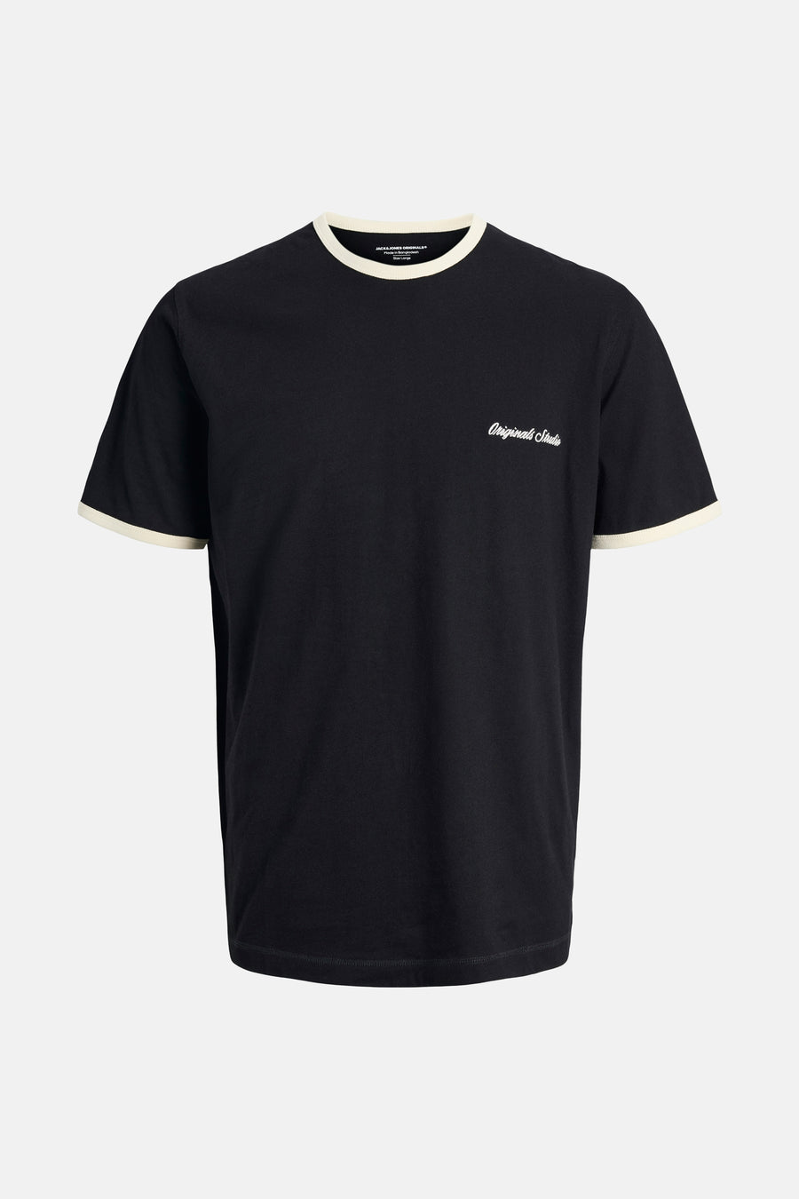 T-shirt à manches courtes - noir - ORIGINALS BY JACK & JONES