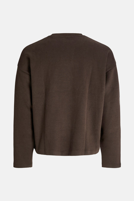 JCOCOVER RIB SWEAT CREW NECK