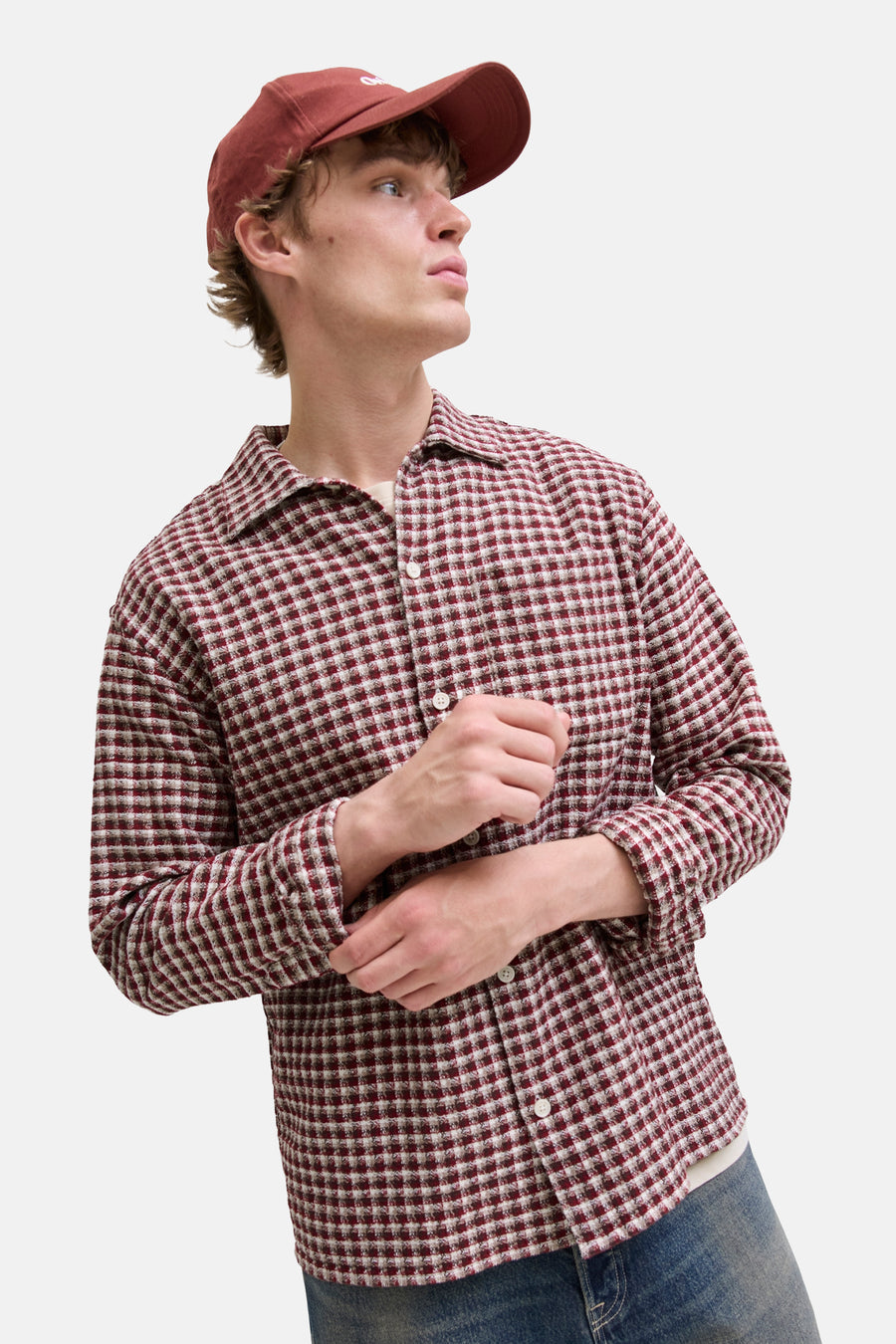 Chemise à manches longues - rouge - ORIGINALS BY JACK & JONES - 6