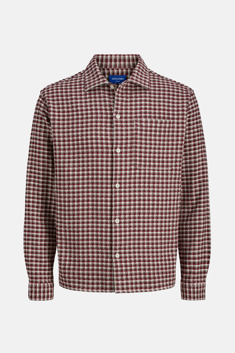 Chemise à manches longues - rouge - ORIGINALS BY JACK & JONES - 7