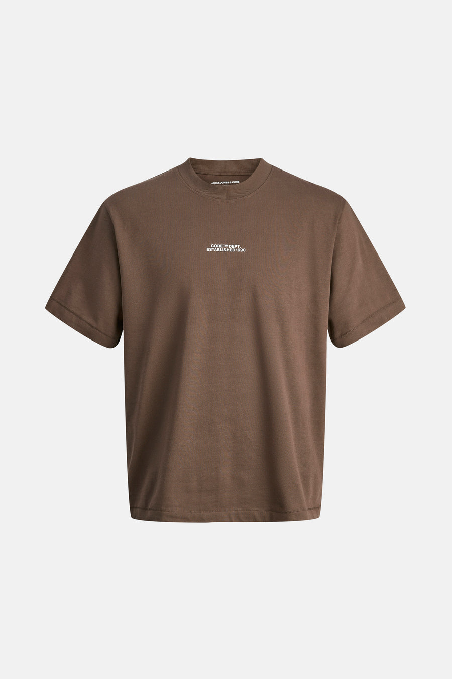 T-shirt à manches courtes - brun - CORE BY JACK & JONES