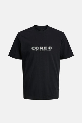 JCOSTANCE FRONT TEXT TEE SS CREW NECK