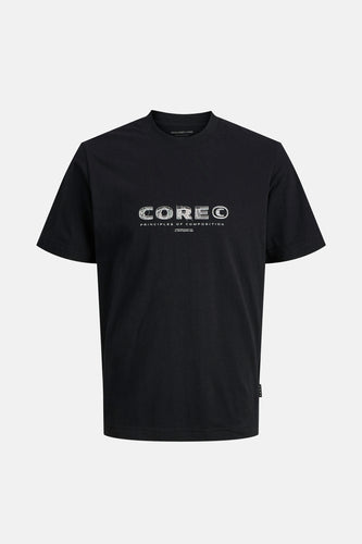 T-shirt à manches courtes - noir - CORE BY JACK & JONES