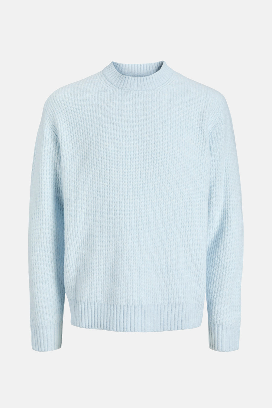 Pull à col rond - bleu