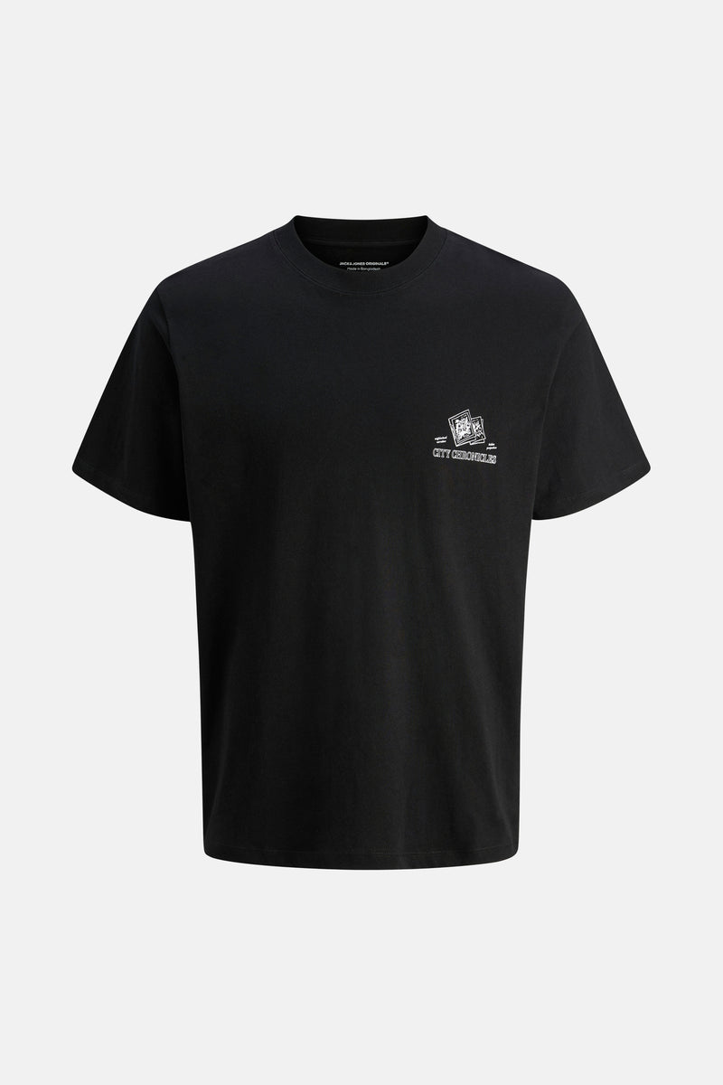 T-shirt (manches courtes) Noir - ORIGINALS BY JACK & JONES