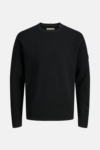 JCOSTANCE KNIT BADGE CREW NECK
