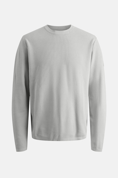 JCOSTANCE KNIT BADGE CREW NECK