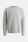 Pull à col rond - gris