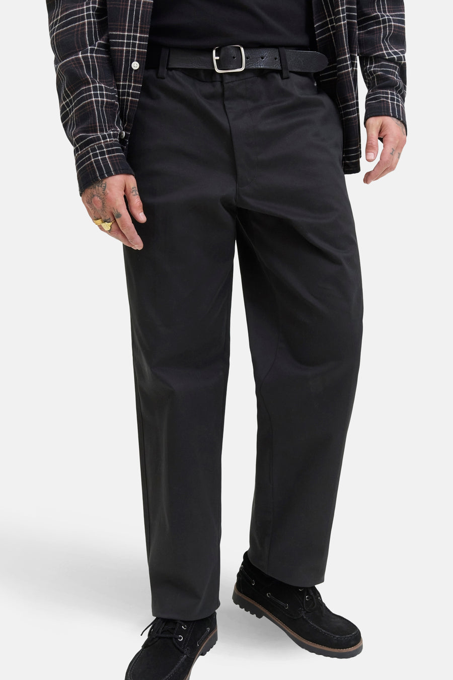 Chino - noir - JACK & JONES JEANS INTELLIGENCE