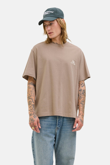 T-shirt à manches courtes - Brun