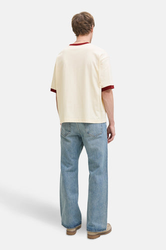 T-shirt à manches courtes - Écru - ORIGINALS BY JACK & JONES