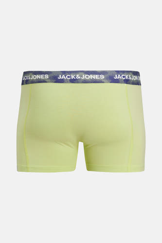 Boxer short de couleur jaune d'ACCESSORIES BY JACK & JONES, avec une ceinture à logo.