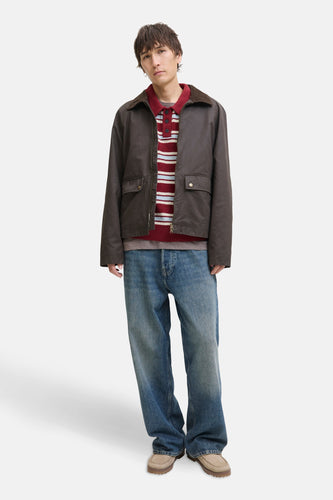 Pull col V rouge - ORIGINALS BY JACK & JONES