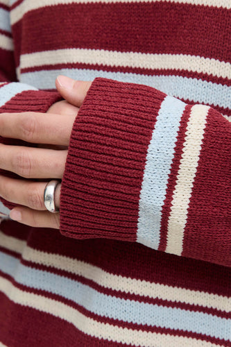 Pull col V rouge - ORIGINALS BY JACK & JONES - ORIGINALS BY JACK & JONES