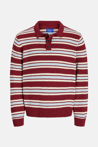 Pull col V rouge - ORIGINALS BY JACK & JONES - ORIGINALS BY JACK & JONES