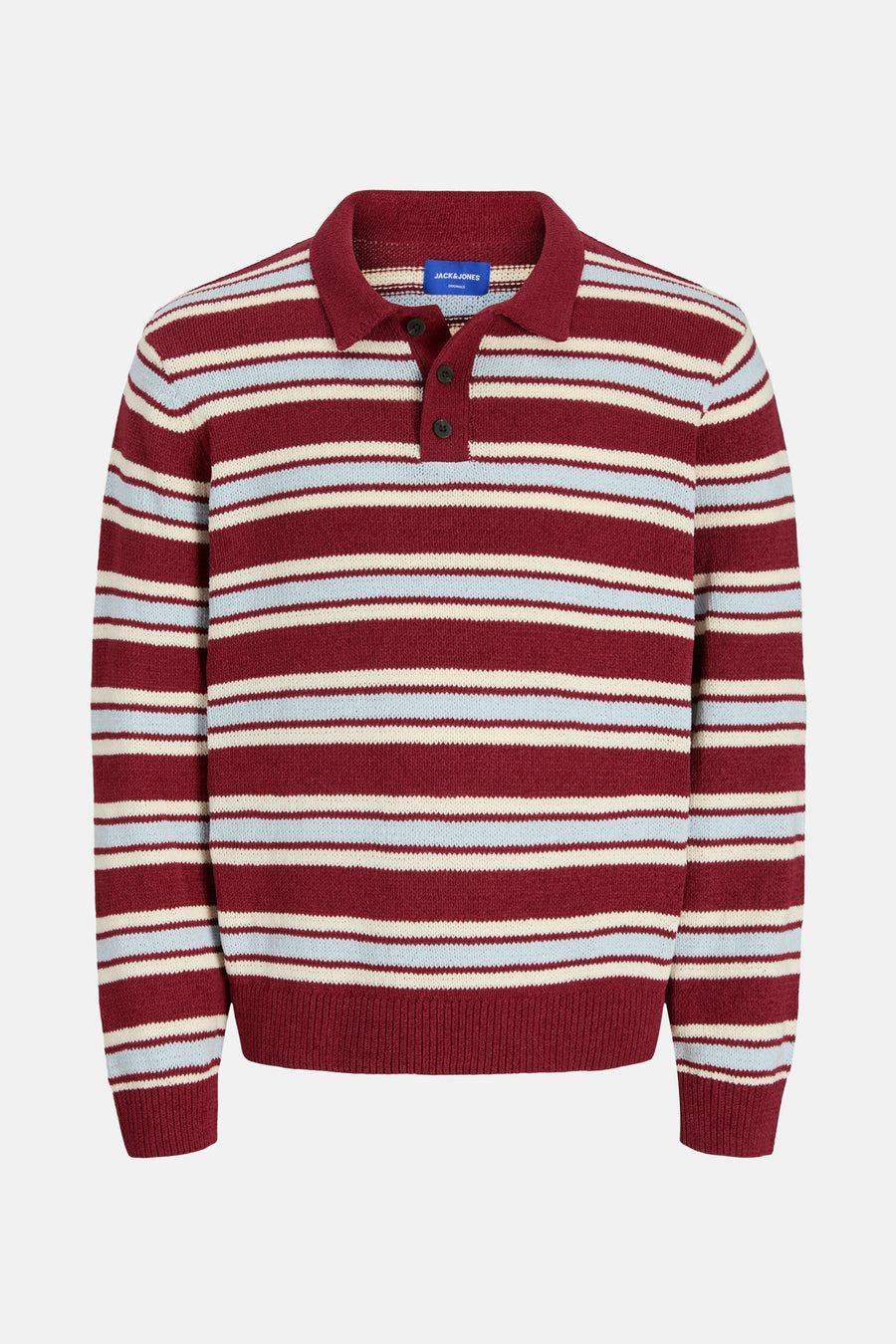 Pull col V rouge - ORIGINALS BY JACK & JONES - ORIGINALS BY JACK & JONES