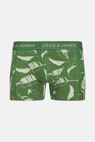 Short de boxers ACCESS ACCESS ACCESS JACK JACK & J J, un with a leaf print and an elastic waistband.