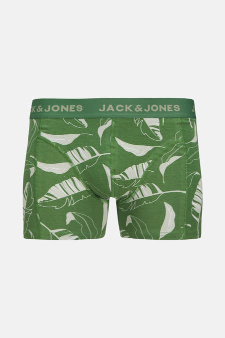 Short de boxers ACCESS ACCESS ACCESS JACK JACK & J J, un with a leaf print and an elastic waistband.