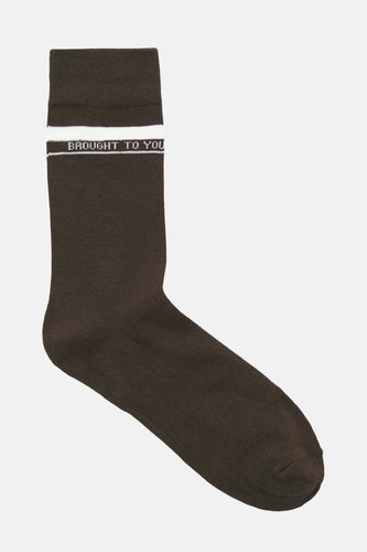 Chaussettes - brun