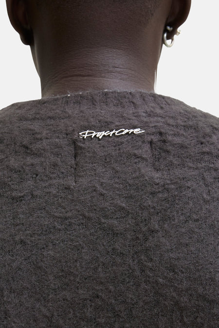 JCOCOVER KNIT BRUSHED CREW NECK