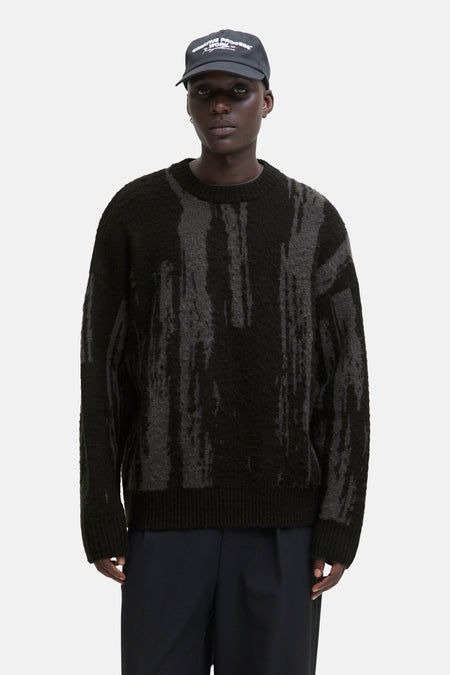 JCOCOVER KNIT BRUSHED CREW NECK