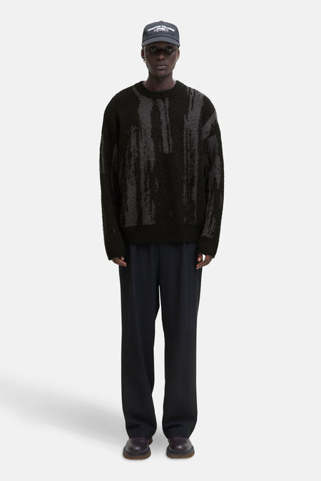 JCOCOVER KNIT BRUSHED CREW NECK