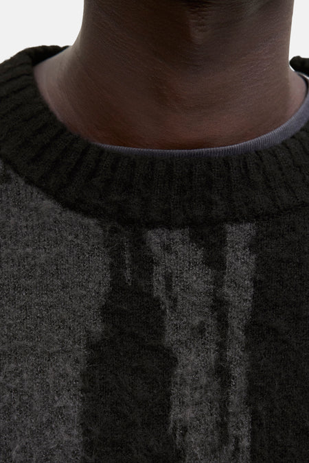 JCOCOVER KNIT BRUSHED CREW NECK
