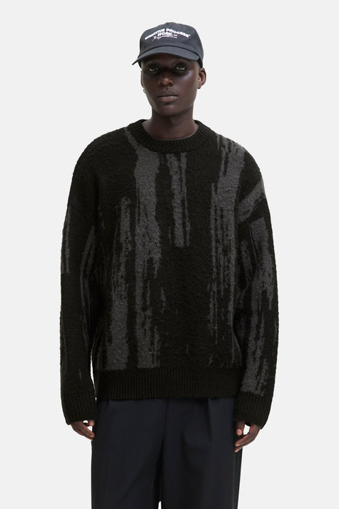 JCOCOVER KNIT BRUSHED CREW NECK