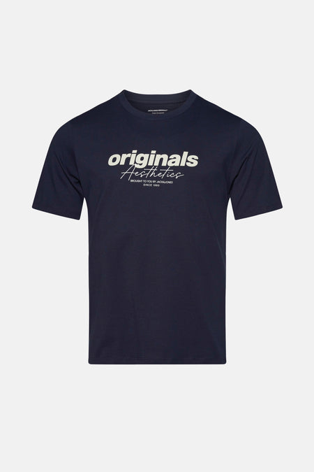 T-shirt (manches courtes) Bleu - ORIGINALS BY JACK & JONES